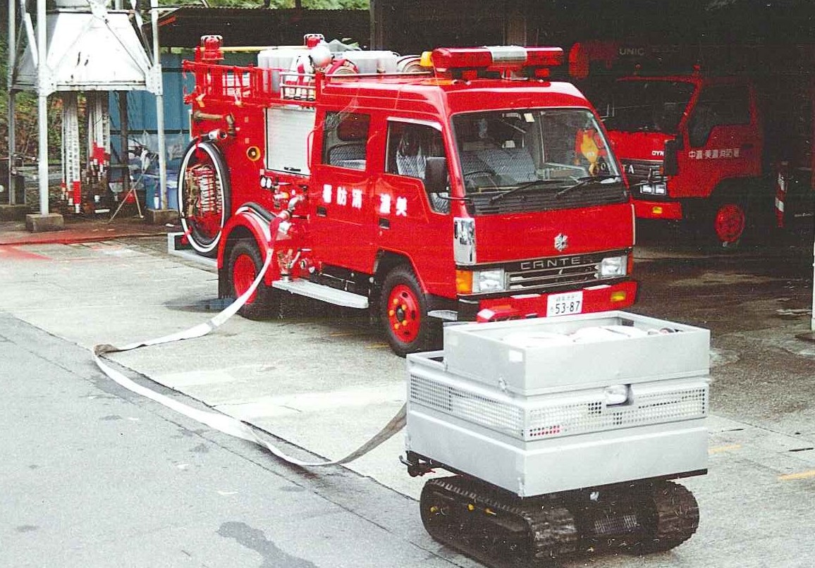 平成4年 消防車　 当時は美濃消防署に配備