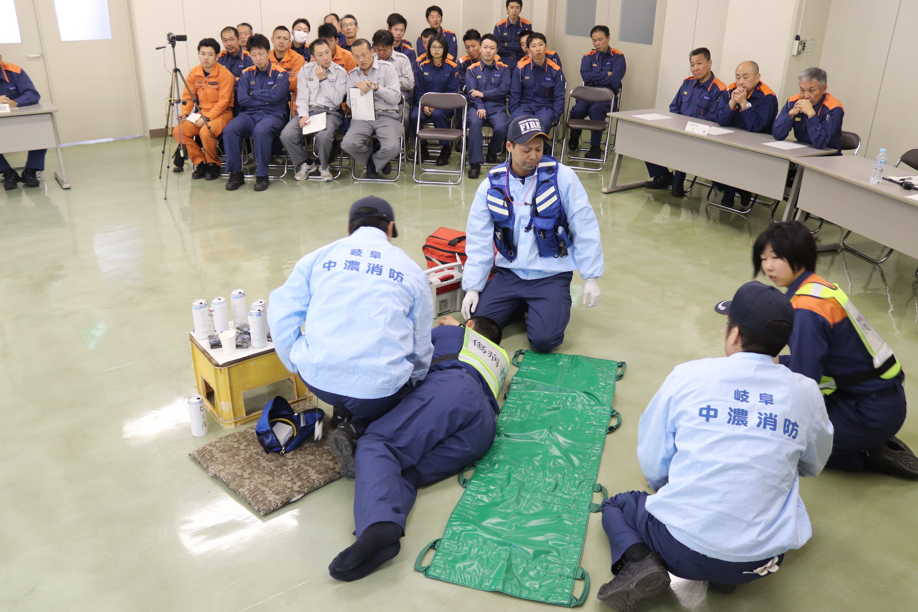 ⑥救急技術発表会